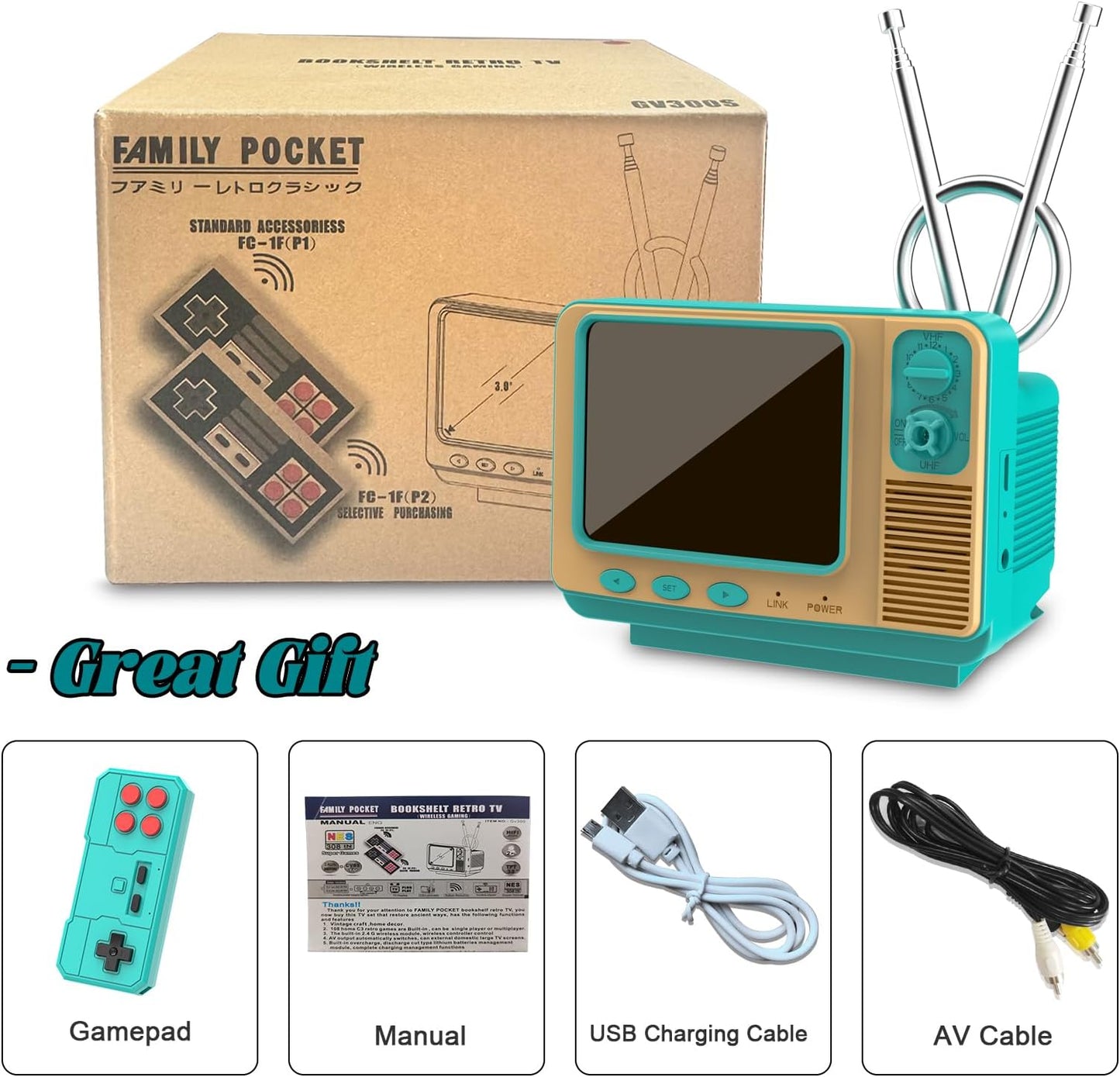 BitBuddy™ - Retro Video Game Console